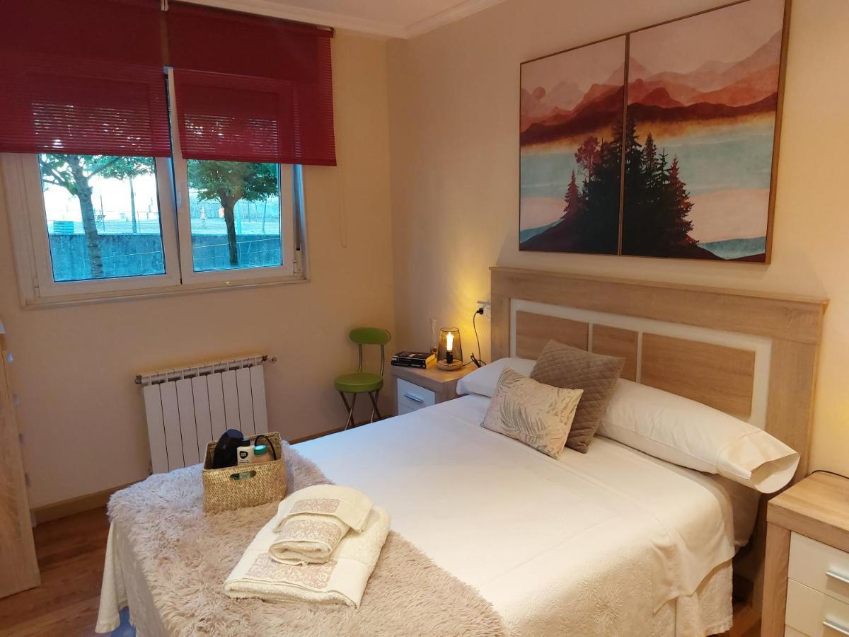 Apartamento Vieiro Con Plaza Garaje Gratis 산티아고데콤포스텔라 외부 사진